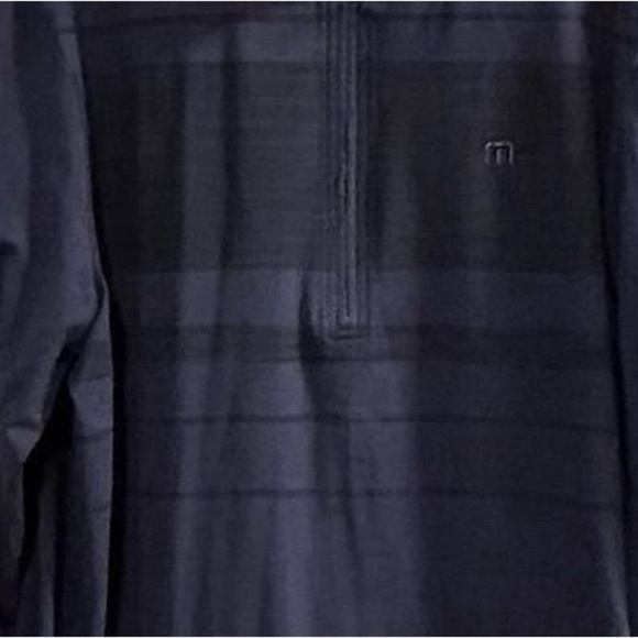 Travis Mathew Men's XL Blue Quarter Zip Pullover Sweater Casual Golf - Picture 3 of 12